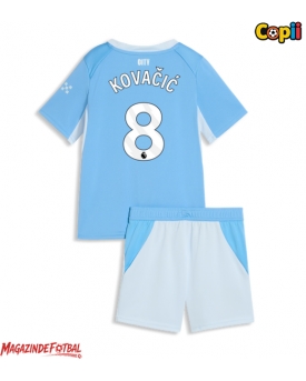 Manchester City Mateo Kovacic #8 Echipament de Fotbal Replică 2026-27 Copii Acasa (+ Șorturi)